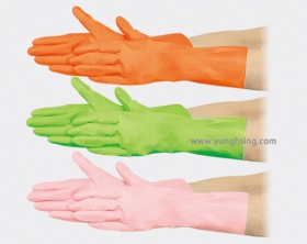 Colored Nitrile Work Gloves